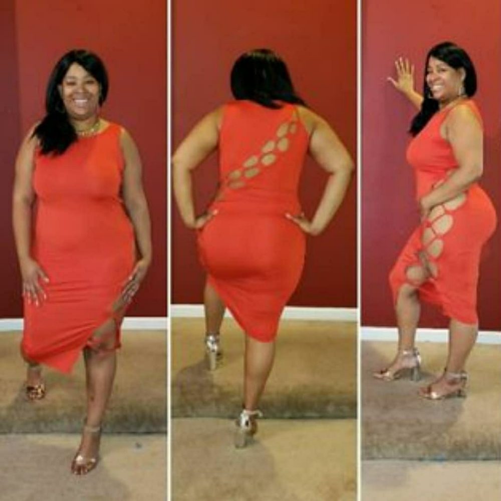 Nwot cut out dress